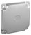 Southwire G1930 4" Square Industrial Surface Cover, 1/2" Raised - Blank W/ 1/2" Knockout