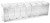 Southwire TB-735-G Seven Gang Masonry Box, 3-1/2" Deep - Gangable, W/ Conduit KO's