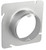 Southwire 72C3-1-1/4 4-11/16" Square To 3-1/2" Round Fixture Ring - Raised 1-1/4"