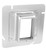 Southwire 51200 5" Square One Gang Device Ring - 2" Raised