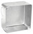 Southwire 52171-1-VT 4" Square Plenum Box, 2-1/8" Deep - Welded, W/Conduit KO's Southwire 52171-1-VT 4" Square Plenum Box, 2-1/8" Deep - Welded, W/Conduit KO's