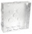Southwire 6150-S 6" Square Box, 1-1/2" Deep - Welded, W/Conduit KO's