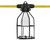Southwire 121050 Hang-A-Light 12/3 50 Ft. Metal Cage LED String Light