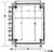 Carlon NL1086B 10 X 8 X 6 N12 External Hinge Body