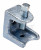 Topaz Lighting 122 1/4" - 20 Malleable Iron Beam Clamps