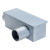Topaz Lighting 1158 3" Schedule 40 PVC LL Type Conduit Bodies