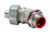 Topaz Lighting 231S 1/2" 45¡ Liquidtight Connector with Insulated Throat