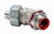 Topaz Lighting 237S 2-1/2" 45¡ Liquidtight Connector with Insulated Throat