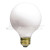 Topaz Lighting 40G25WH-51 40W White Decorative Globe Lamp