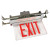 Topaz Lighting ESEL-RC-SF-RA-NYC Recessed Mount LED Single Face Acrylic Exit Sign NYC Approved