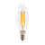 Topaz Lighting LCTC/5/827/ANTQ-61 Blunt Tip Antique Filament Style Lamp, 5.5W, E12 Base, 2700K