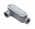 Topaz Lighting LR5SSCG 1-1/2" EMT & Rigid Combo LR Type Aluminum Conduit Bodies with Covers & Gaskets