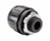 P474B Topaz Lighting P474B 1-1/4 Black Nylon Straight Liquidtight Connector
