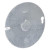 RC141 Topaz Lighting RC141 4 Round Pancake Steel Box Covers Flat 1 1/2 KO, 1 Hole and 1 Slot