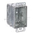 SBG565 Topaz Lighting SBG565 3X2 Gangable Switch Boxes 2-3/4 Deep 1/2 and 3/4 KO