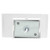 Westgate WMCS5-DL-MCT-WH-DD 5In Sq Wall Cyl. Down Light 20W 30K/40K/50K Dual Dim. - White | Westgate at lightingandsupplies.com
