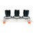 Westgate LRD-10W-50K-WTM3-WH LED Recessed Light With 3 Slot White Trim | Westgate at lightingandsupplies.com