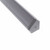 Diode LED DI-CPEC-45W-1 Single End Cap Pair, 45 Degree, White, 1 Type A closed, 1 Type A open, 1 Type B closed, 1 Type B open