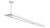 Peerless 660117 Bruno LED-Dynamic Tunable White Suspended Linear BRM9L TUWH Linear