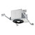 Juno 660601 LED 4in Round Internally Adjustable New Construction Housing IC4AL 1000LM Housing