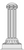 Holophane 1312707 Chesapeake Cast Aluminum and Cast Iron Bollards CPBOL Bollard