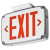 Lithonia Lighting 126758 WLTE Wet Location Exit Sign