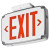 Holophane 1313275 DLTL Emergency Exit Sign Wet Location LED Exit Sign