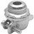 Global Electric and Industrial Products SQC200 Zdc Squeeze Connector 2" 8462