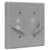 Global Electric and Industrial Products WPTSC2 WP 2G Toggle Switch Metal Cover - Gray 8269