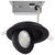 Satco S11842 9 Watt CCT Selectable LED Direct Wire Downlight Gimbaled 4 Inch Round Remote Driver Black