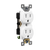 Enerlites 61570-TR-W Industrial Grade Tr Duplex Receptacle 15A 125V 5-15R Wh