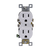 Enerlites 61580-W Resi Duplex Receptacle 15A 125V 5-15R Wh