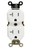 62060-TR-W - Commercial Tr Decorator Duplex Receptacle Tr 20A 125V 5-20R Wh - Enerlites