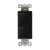 Enerlites 62834-BK Commercial Decorator Double Rocker Switch Single Pole 15A 120/277V Bk