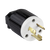 Enerlites 66411-BK Industrial Grade Locking Plug 20A 250V 2-Pole 3-Wire Nema L6-20P Bk