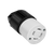 Enerlites 66492-BK Industrial Grade Locking Connector 30A 125/250V 3-Pole 4-Wire  Grdounding L14-30C Bk