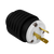 Enerlites 66511-BK Industrial Grade Locking Plug 20A 277V L720P