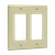 Enerlites 8832-I Decorator/Gfci Standard Wall Plate 2-Gang Almond