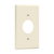 Enerlites 8851-LA Single Receptacle Plate 1.406" Dia. Hole 1 G La