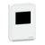 Schneider Electric SLASTCX SpaceLogic SLA Series Air Quality Sensor, CO2, Temperature, Room, Color Touchscreen, Analog Outputs, Matte White Housing