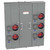 Schneider Electric MP55125 Meter center, MP Meter-Pak, 5 sockets, no bypass, 4 jaws, 500A bus, 125A max breaker rating, ringed
