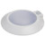 Satco 62-1680 7 in.; LED Disk Light; CCT Selectable 3K/4K/5K; With Occupancy Sensor; White Finish