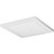 Satco 62-1051 18W; 12 in.; x 12 in.; Surface Mount LED Fixture; 3000K; 90 CRI; Low Profile; White Finish; 120/277V