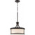 Satco 60-6327 Denver; 2 Light; Pendant Fixture; Mahogany Bronze Finish