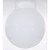Satco 50-216 Opal Ball Glass Globe Shade; 6 in.; Diameter; 3-11/64 in.; Screw Fitter; Inside Sprayed White