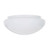 Satco 50-331 10 in.; Mushroom Glass Shade; 11-1/2 in.; Diameter; 9-7/8 in.; Fitter; 4-9/16 in.; Height; Sprayed Inside White