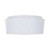 Satco 50-334 6 in.; White Drum Glass Shade; 6-5/8 in.; Diameter; 5-7/8 in.; Fitter; 3-1/2 in.; Height; Sprayed Inside White