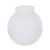 50-727 - WHT LEXAN 3-11/64 THRD 6" BALL - Satco