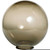 Satco 50/780 Smoke Acrylic Globe; 10 in.; Diameter; 4 in.; Fitter