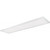 Satco 62-1154 45W; 12 in.; x 48 in.; Surface Mount LED Fixture; 5000K; 80 CRI; Low Profile; White Finish; 120/277V